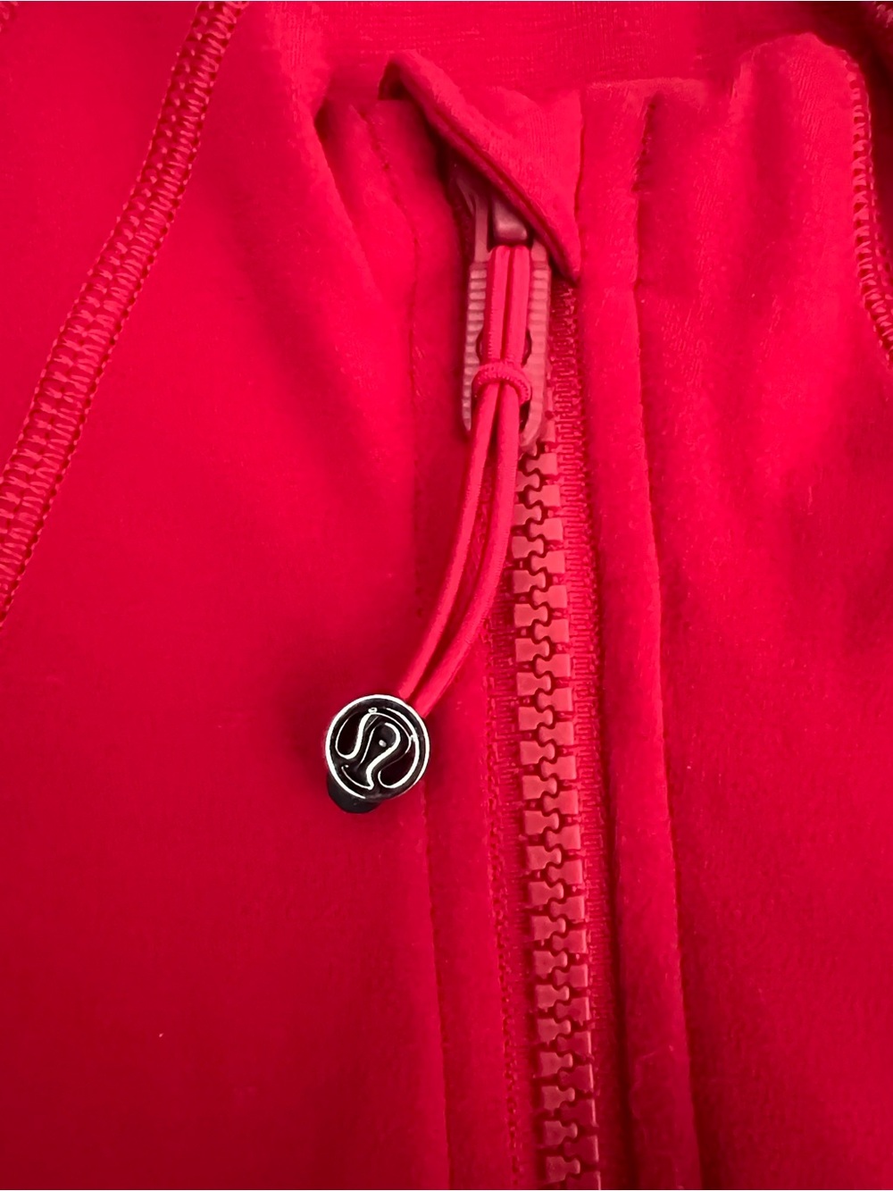 Lululemon Dark Red Define Cropped Jacket Nulu Size 6 New With Tags RARE GEM - Picture 3 of 6